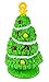 Safari Ltd. Christmas Designer TOOB - 8 Detailed Figurines: Christmas Tree, Stocking, Candy Cane, Ornament, Snowman, Sleigh, Gifts, and Santa - Educational Toy Figures For Boys, Girls & Kids Ages 3+