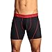 EXOFFICIO Men's Give-N-Go Mesh Boxer Briefs, 6 In. Black L