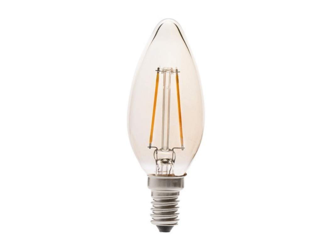 S&R Ilumin E14 4W 350LM 2200K Vintage LED Candle Bulb