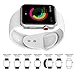 Yimzen Soft Silicone Sport iWatch Band Strap for Apple Watch Series 3 2 1 Sport & Edition 38mm S/M 8Pack