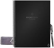 Rocketbook Fusion Smart Reusable Notebook - Calendar, To-Do Lists, and Note Template Pages with 1 Pilot Frixio