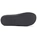ULTRAIDEAS Women's & Men's Comfort Polar Fleece Slip on Slippers Color Block Memory Foam House Loafers Shoes w/Indoor, Outdoor Sole (Black-Mens，7-8)
