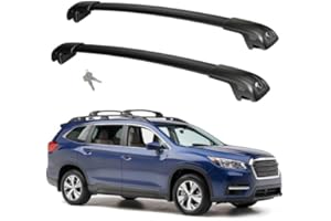 Soruci 300lbs Lockable Roof Rack Cross Bars Compatible with Subaru Ascent 2019-2026, Aluminum Roof Crossbar with Lock for Rooftop Cargo Carrier Luggage Kayak Canoe Bike Snowboard