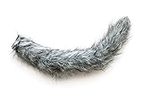 Gray Wolf Tail Plush - Costume Accessories