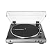 AudioTechnica AT-LP60XGM Fully Automatic Stereo 2-Speed Turntable System (Silver) with Harman Consumer SoundSticks III 2.1 Plug and Play Multimedia Speaker System