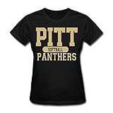 CXY Women's NCAA Pitt Panthers College Softball Teams Logo T-Shirt M