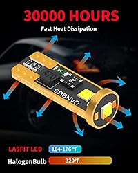 LASFIT 194 LED Bulb 6000K White, T10 168 2825 W5W