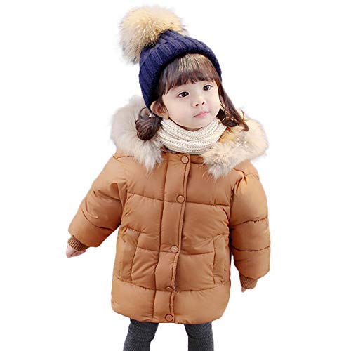 Kids Baby Winter Solid Coat Cloak Jacket,Charberry Thick Warm Hooded Outerwear Clothes