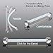 The Jewelry Archivist Maternity Flexible Belly Button Ring Bar Retainer, 14G, 1