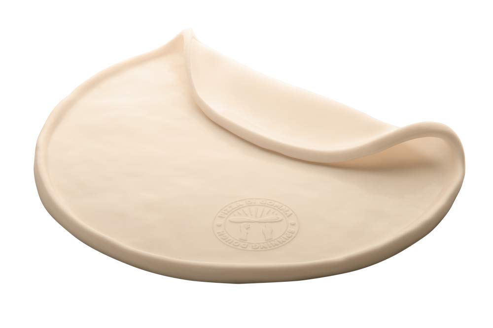 Training pizza disc for pizza acrobatics. Pizza di gomma - Spinning dough - Throw dough with silicone disc - size 13 inch. Rubber pizza.
