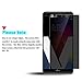 [2 Pack] LG V20 Screen Protector, DONWELL Shield Privacy Anti-Spy Tempered Glass Screen Protector for LG V20