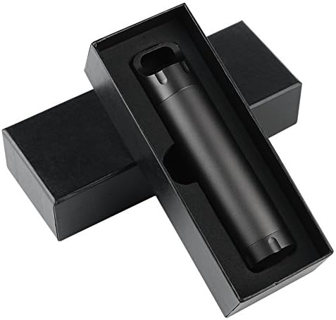 Guluda Portable waterproof capsule bottle survival outdoor pill bottle made of Military Level aluminum waterproof capsule holder EDC accessories case (Gift Pack)