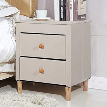sogesfurniture Bedside Table Bedroom Furniture Nightstand Table Chest Drawer Storage Cabinet,BHUS-5L-102