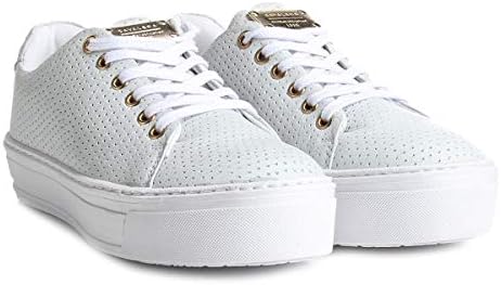 tenis couro cavalera marina