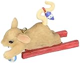 Enesco Charming Tails Highest Bough Ornament, 1.5-Inch