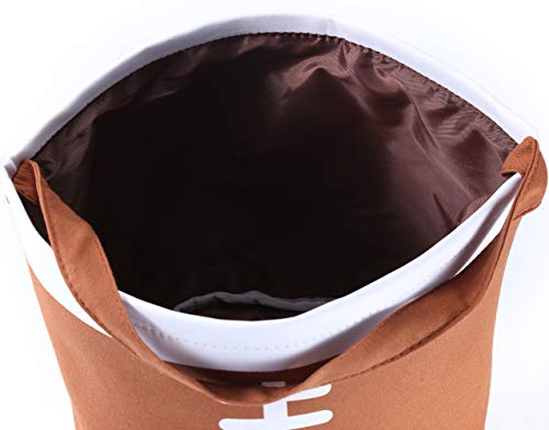 E-FirstFeeling Football Basket Easter Basket Easter Hunt Bag for Kids Candy Gift Bucket Tote Christmas Bag (Football)