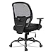 Alera Merix Series Mesh Big/Tall Mid-Back Swivel/Tilt Chair, Black