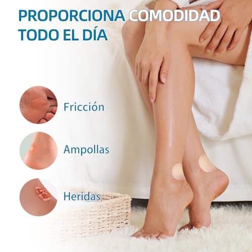 30pz Parches Ampollas, Parches Hidrocoloides para Alivio en Pies, Dedos y Manos,Vendajes Invisibles Para Ampollas De Gel Hidrocoloide
