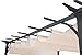 Sunjoy Large Naples Pergola, 10' by 8', Beige