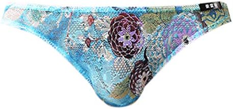 GUTTEAR Men Print Underwear Knickers Boxer Briefs Shorts Bulge Pouch Underpants