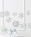 Martha Stewart 30068366 Die Cut Paper Snowflake Garland, Multicolor