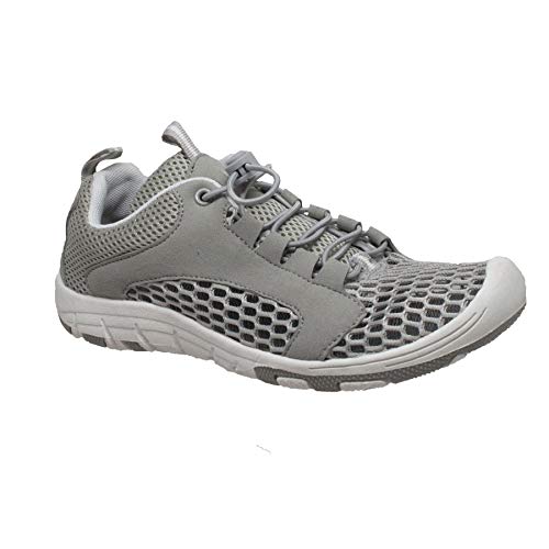 RocSoc: Water Shoes for Women, Aqua Shoes & Beach Shoes for Kayaking, Swimming, Surfing & Snorkeling, Must Have Scuba Gear for Water Sports, White Size 9 - Thumbnail 5