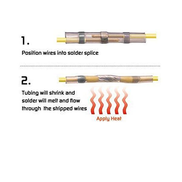 Fotag-60pcs-Waterproof-Solder-Seal-Heat-Shrink-Butt-Connectors-with-Soldering-Sleeve-Wire-Connector-Terminals-Electrical-Copper-Four-Size