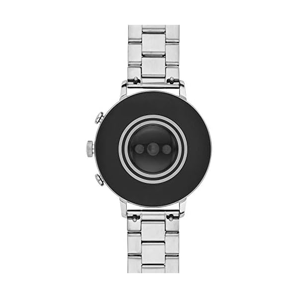 fossil women's gen 4 venture hr stainless steel touchscreen smartwatch