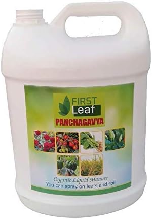 First Leaf - Panchagayva Organic Fertilizer Growth Yield & Bloom Booster for Plants(10L)