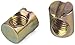 Flammi Metric M8 Barrel Nuts Cross Dowels Slotted Nuts for Beds Crib Chairs Furniture 10 PCS