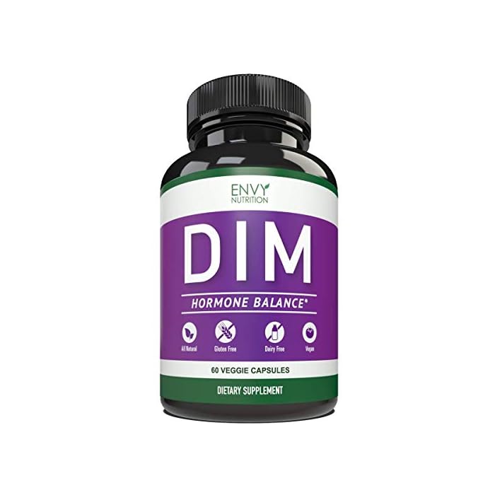 Envy Nutrition DIM Supplement- Estrogen Supplement for Women and Men - Estrogen for Women Metabolism, Menopause Relief…
