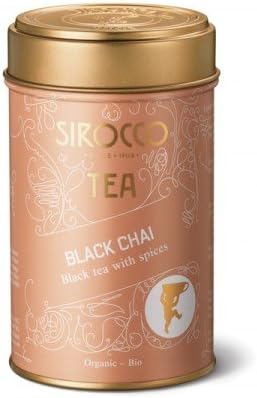 Amazon Sirocco シロッコ チャイ 紅茶 アッサム ブラックチャイ スパイスブレンド 130g おしゃれ 茶缶 スイス 高級 正規輸入品 Sirocco シロッコ ハーブティー 通販