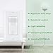 ECOELER Motion Sensor Wall Switches, PIR Occupancy Sensor Light Switch, Adjustable Motion-Activated