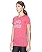 Under Armour Women's Tech T-Shirt - Twist Graphic, Pink Sky/White, Medium