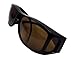 ELLITE HD Clear Vision UV Protection Wraparound Glasses Wear Over Day Sunglasses Eyewear - Brown