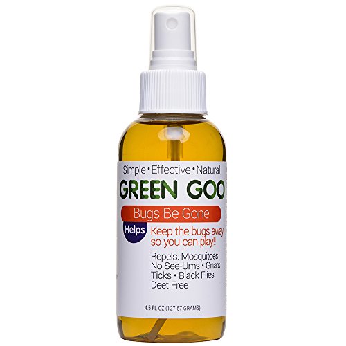 Green Goo All-Natural Skin Care, Bugs Be Gone, Insect Repellent Spray, 4.5 Ounce, Pack of 2 (Packaging May Vary)