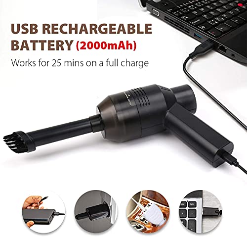 New Cordless Mini Computer Vacuum, Portable Vacuum Cleaner Keyboard Cleaner Kit - photo 11