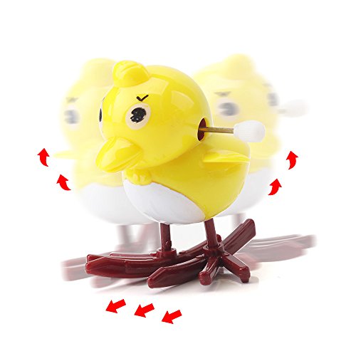 Amy&Benton Easter Wind up Toys for Kids 10PCS Assorted Chicks, Bunnies and Eggs