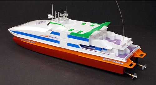 rc ferry boat r/c tracer catamaran electric radio remote