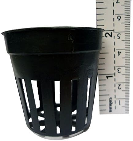 Aggreen 2" inches 50 EA Mesh Basket Cups for use in Hydroponics Farms