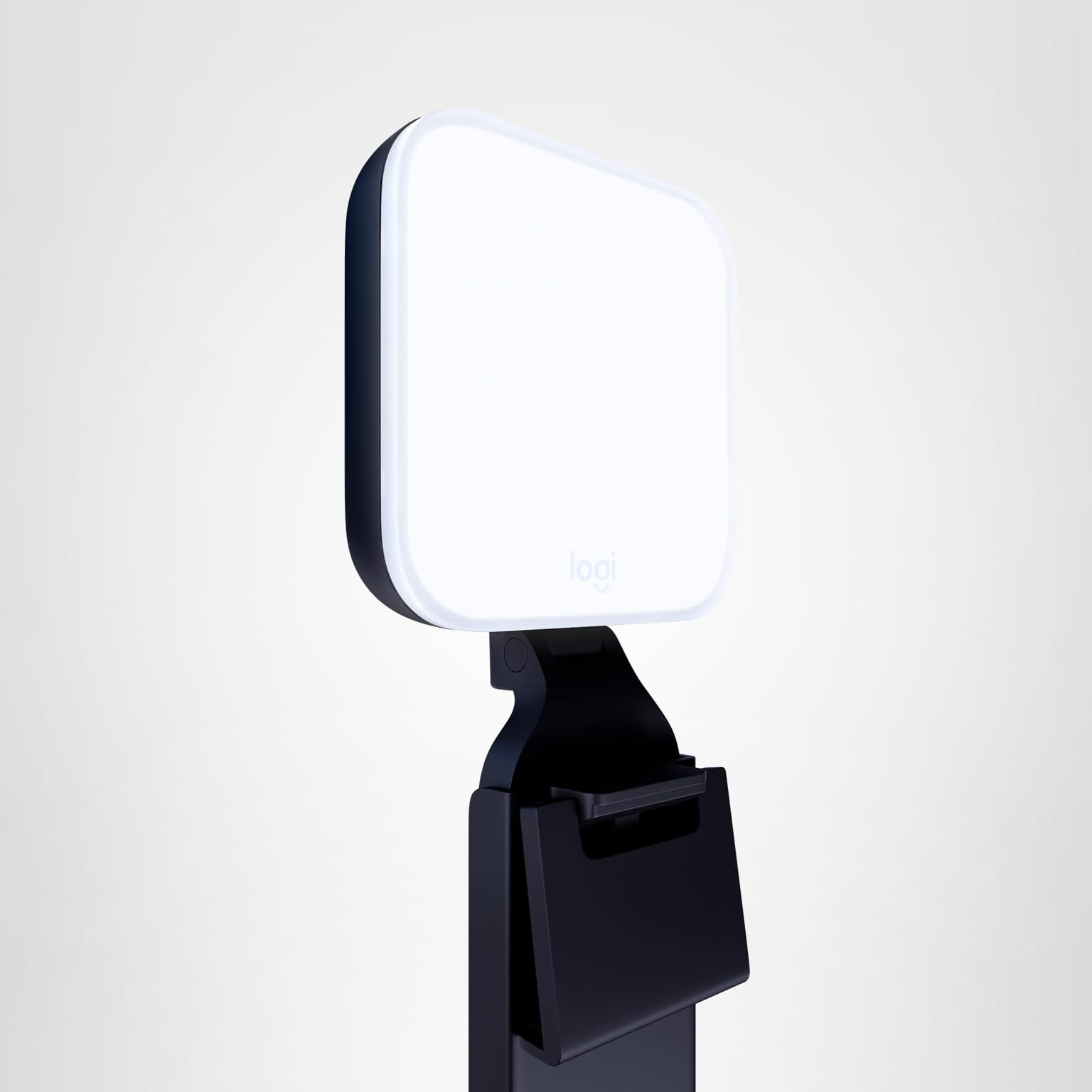 Logitech for Creators Litra Glow Premium LED Streaming Light with TrueSoft, adjustable mount, video lighting for recording streams, PC/Mac - Graphite