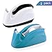 KTRIO Tape Dispenser, 2 Pack Tape Dispenser Desk Small Tape Dispensers, Weighted Non-Skid Base, Tape Desk Dispenser Mini Desktop Tape Holder Cute Tape Dispenser for Office Home School Gift Wrapping