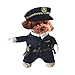 NACOCO Pet Policeman Costumes Dog and Cat Halloween Suits (Medium)