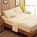 SONORO KATE Bed Sheet Set Super Soft Microfiber 1800 Thread Count Luxury Egyptian Sheets 18-Inch Deep Pocket Wrinkle and Hypoallergenic-4 Piece(Queen Ivory)