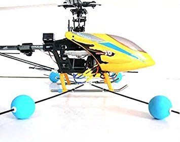 Otryad Universal RC Landing Gear Training Anti Crash Tool Kit for Remote Control Helicopter Toy (Blue)