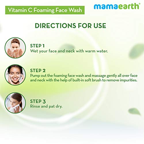 mamaearth face wash brush