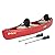 Lifetime Kodiak Canoe with 2 Paddles, Red, 13'