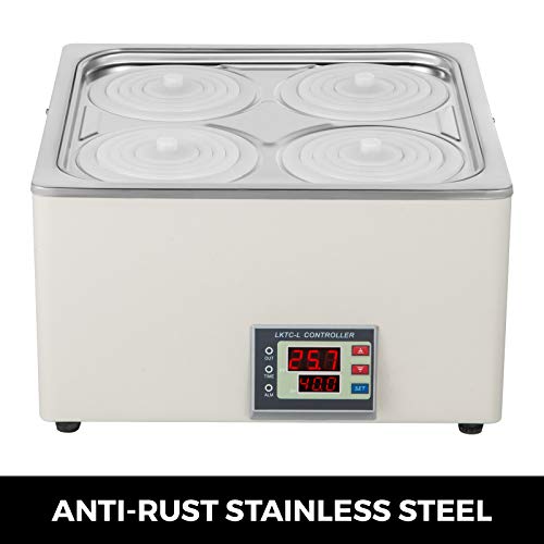 VEVOR Water Bath BHS4 800W，Heating Thermostatic Water Bath 12L