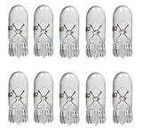 SYLVANIA 194 Long Life Miniature Bulb, (Contains 10 Bulbs)