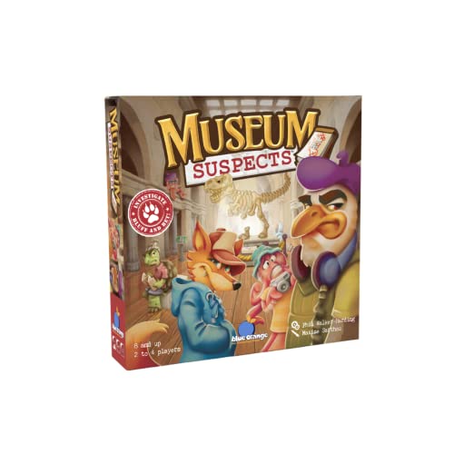 Blue Orange Games Museum Suspects Board Game Family or Adult Strategy